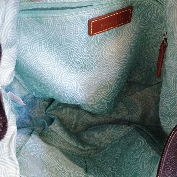 The Sak Black Leather Shoulder Bag - Picture 8 of 11